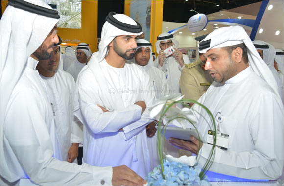 Mansoor bin Mohammed briefed about the initiatives introduced by Dubai Customs at Careers UAE 2016