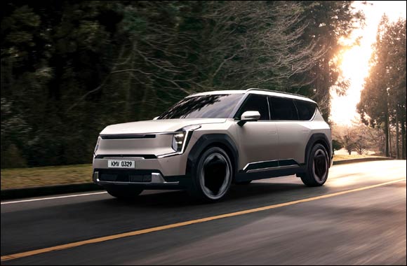Kia EV9 selected as  a Top Three in the World finalist  in twin 2024 World Car Awards categories