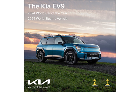Kia EV9 secures double win at the 2024 World Car Awards