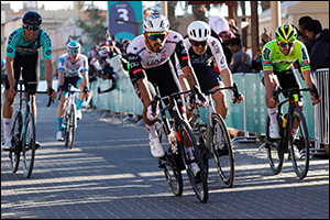 Molano podiums in hectic AlUla sprint