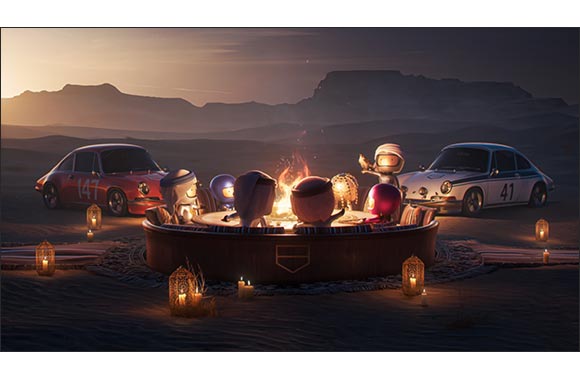 Tag heuer's mascots come to life to honor the holy month of ramadan, celebrating heritage, unity, and the gift of time