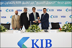 KIB launches �Fast Transfer� remittance service powered by Visa through the KIB Mobile app in Kuwait