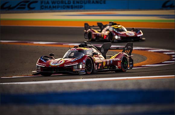 HISTORIC FERRARI ONE-TWO-THREE IN QATAR