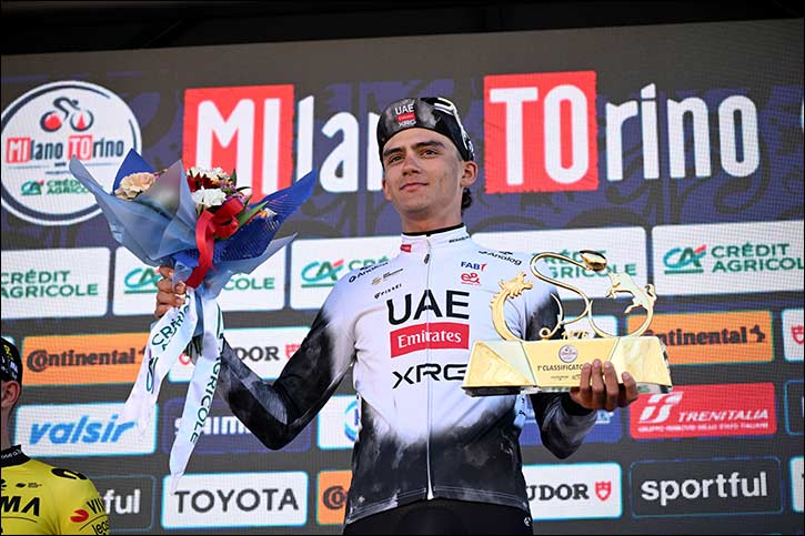 Isaac del Toro claims Milano-Torino victory