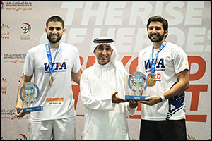 Saeed bin Maktoum crowns winners of local padel category at Nad Al Sheba Sports Tournament