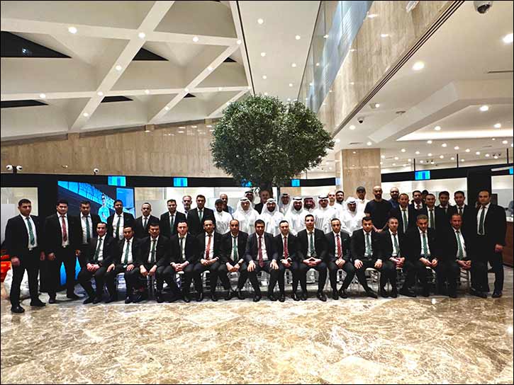 KIB shares Iftar meal with security guards at the Joint Banking Complex