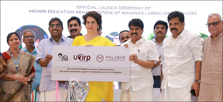 Malabar Group Launches 'Uyirp' Scheme for Landslide Victims in Wayanad, Kerala