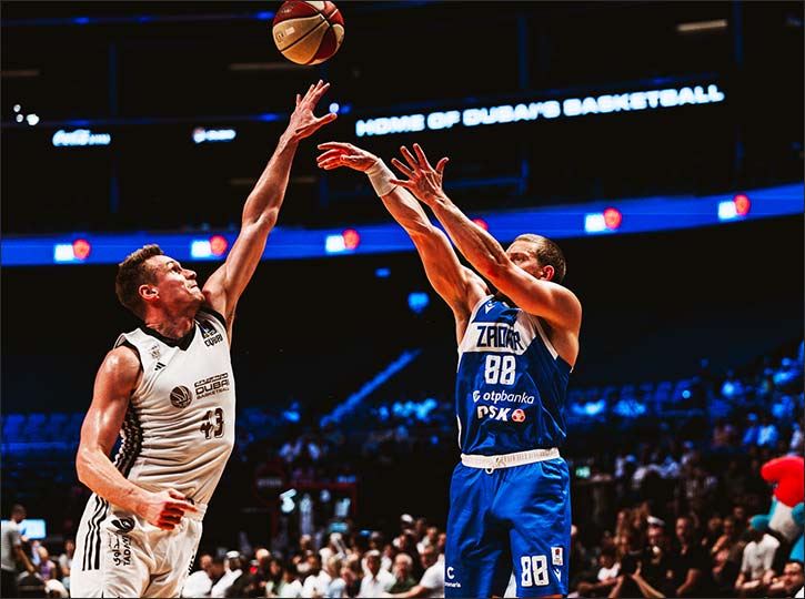 Dubai basketball checks off another home win with less than a month to playoffs