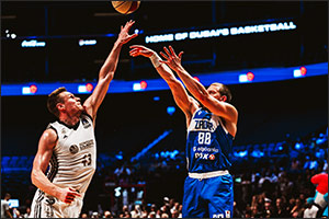 Dubai basketball checks off another home win with less than a month to playoffs