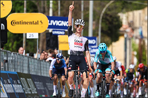 Alessandro Covi wins opening stage of Il Giro d'Abruzzo