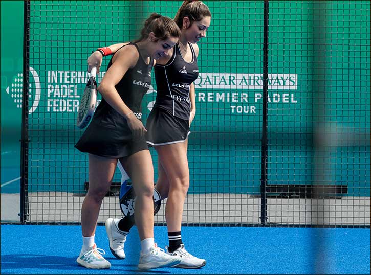 Ooredoo Qatar Major Premier Padel, day 3. From Riyadh to Doha, Goenaga and Caldera Goenaga and Caldera take a seat at the top table