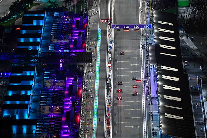 Lando Norris leads the way as Formula 1 roars into life in Jeddah