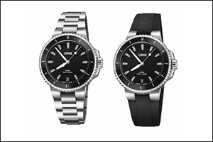 Oris Unveils the Sparkling New Aquis Date Diamonds 36.50 mm Collection