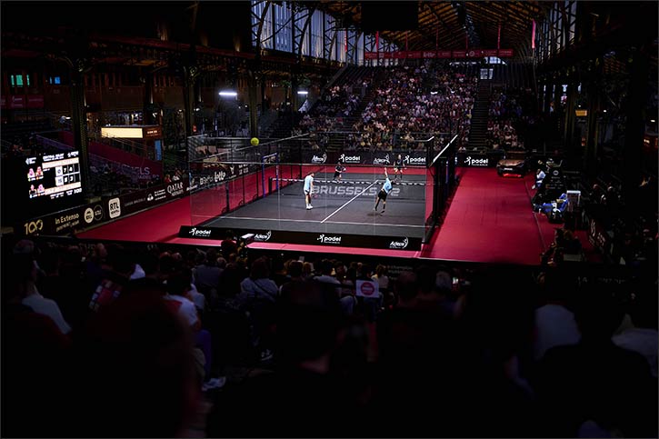 Premier Padel Lotto Brussels P2, day 1 Gare Maritime races already sold out. Today the debut of the world's top 4