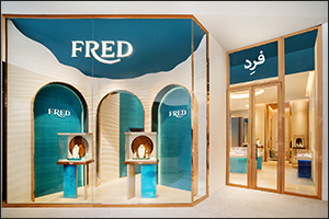 Fred, the sunshine jeweler, is infusing its new boutique in saudi arabia with the radiant spirit of the french riviera