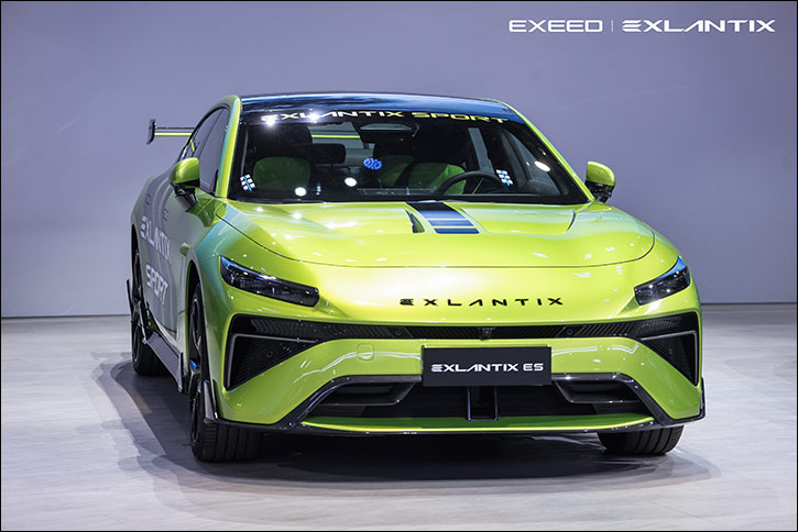 Three New Limit Guinness Records at Ice Speed Festival EXEED EXLANTIX ES & ET Redefine Ice Speed