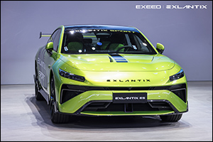 Three New Limit Guinness Records at Ice Speed Festival EXEED EXLANTIX ES & ET Redefine Ice Speed