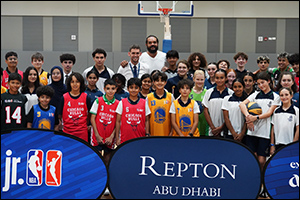 NBA Star Joakim Noah Brings Big-League Inspiration to Repton Abu Dhabi's rising Junior NBA players
