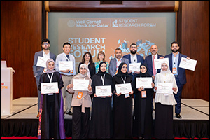 WCM-Q Student Research Forum showcases student innovation