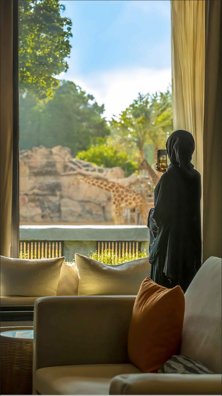 Turn your daytrip into a wild gateway  at Emirates Park Zoo and Resort