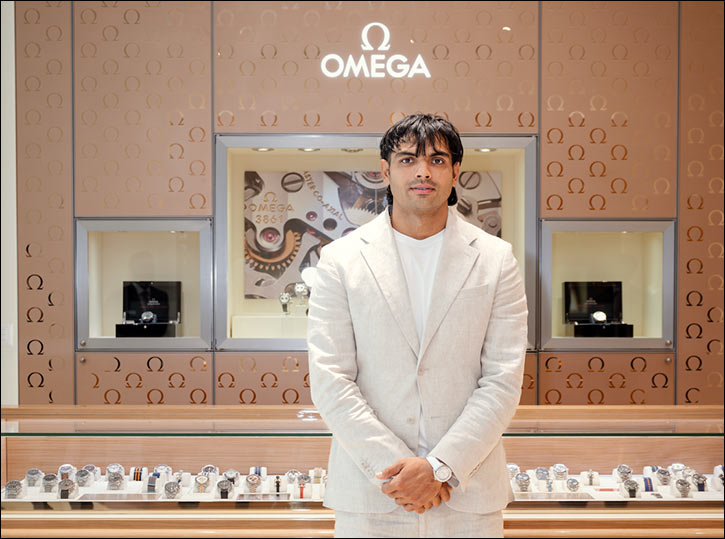 OMEGA Welcomes Neeraj Chopra to Doha as the Wanda Diamond League Returns to Qatar