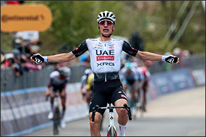 Juan Ayuso triumphs on stage 7 of the Giro d'Italia; Isaac Del Toro finishes second in UAE Team Emirates-XRG 1-2