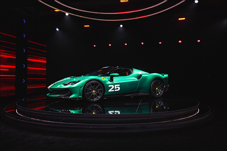 Ferrari 296 speciale debuts in the middle east: driving thrills redefined