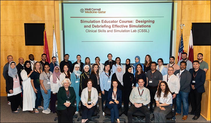 WCM-Q hosts simulation educator course