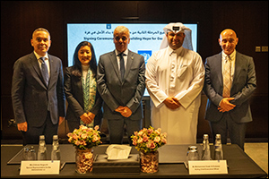 Education above all foundation and undp sign high level agreement for phase two of rebuilding hope project in gaza