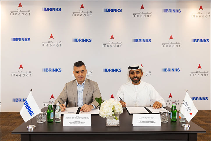Meedaf and Brink's Form Strategic Alliance to Revolutionize Cash and ATM Operations in the UAE