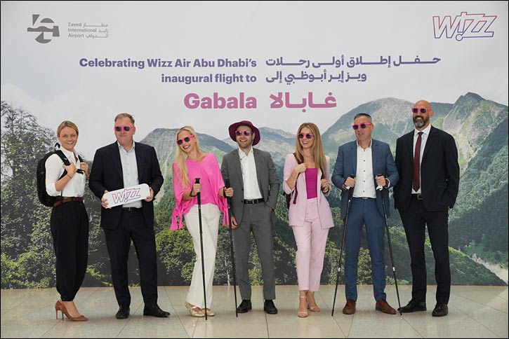 Wizz air abu dhabi starts direct flights to gabala
