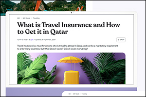 QIC Blog Launches Summer Themed Travel Advisory Series