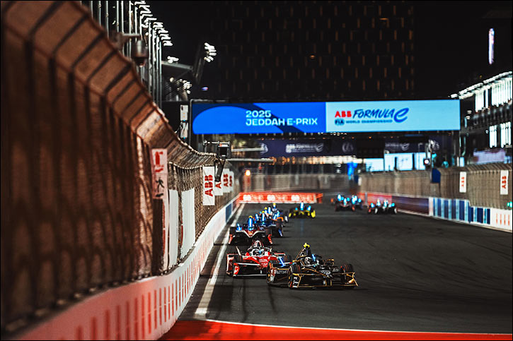 Jeddah e-prix double-header becomes most-watched formula e weekend in history, data analysis shows
