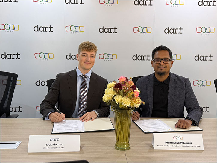 Zoho Strengthens Support for UAE's Tech Sector By Partnering with DART