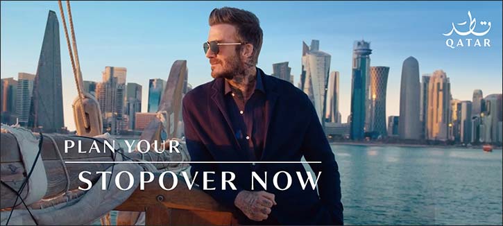 David Beckham Highlights His Favourite Destinations in Qatar
