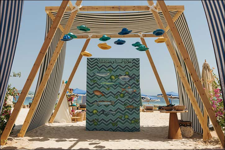 Azza fahmy x marakez bring nostalgic alexandrian summers to life at ramla