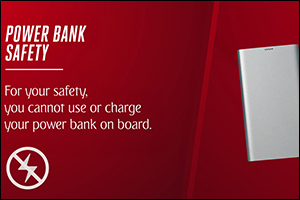 Emirates makes changes to safety rules for customer usage of power banks onboard