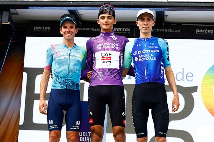 Isaac del Toro claims Vuelta a Burgos title, McNulty up to second in  Pologne