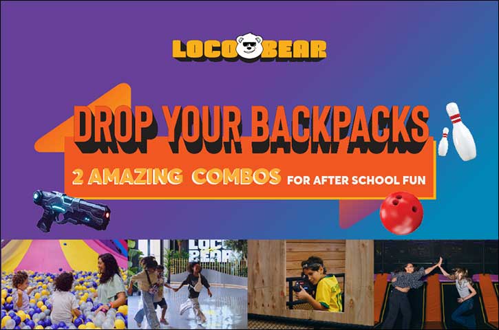 Loco Bear's �Drop Your Backpacks' campaign turns Back-to-School into an adventure for students