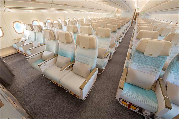 Emirates layers on more of its latest onboard product, including Premium Economy in four cities