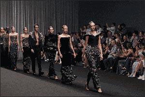 Highlights from opening day of dubai fashion week spring/summer 2026