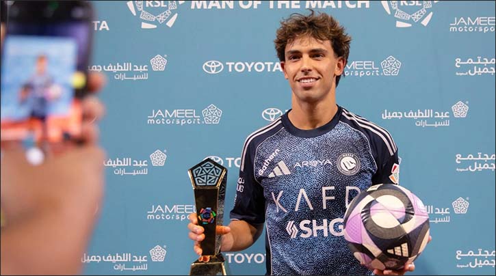 Hattrick Hero Joao Felix quickly settling into life in the RSL on and off the pitch