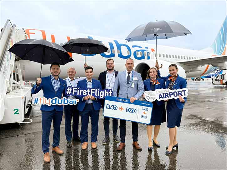 flydubai touches down in Chișinău
