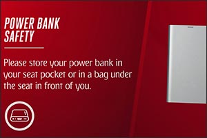 Emirates' safety rules for customer usage of power banks onboard - now in full effect