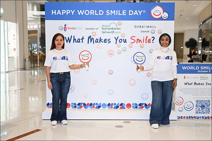 Smile Train Dubai Celebrates World Smile Day� With the Support of Dubai Humanitarian