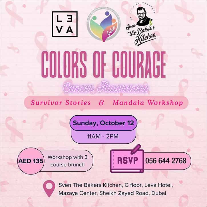 Breast Cancer Awareness Month : Colors of Courage