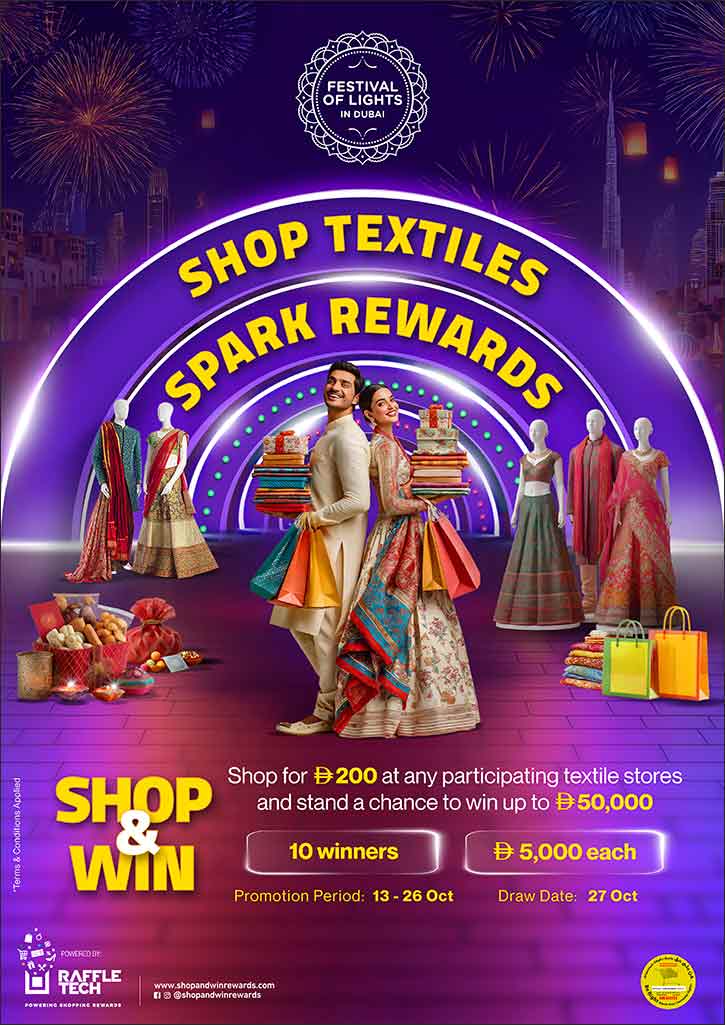 When Culture Meets Craft: �Shop Textiles, Spark Rewards' Lights Up Dubai