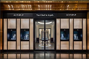 Van cleef & arpels reopens its boutique at the avenues, kuwait city