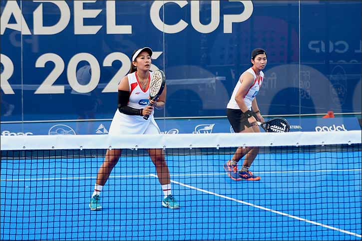 FIP Asia Padel Cup, Day2 Indonesia wins again in the women's draw. The third tie of Phase 2 is set for Sunday