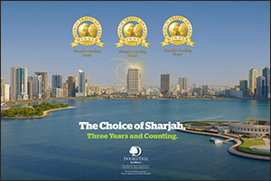DoubleTree by Hilton Sharjah Waterfront Hotel & Residences Wins �Sharjah's Leading Hotel 2025� for the Third Consecutive Year